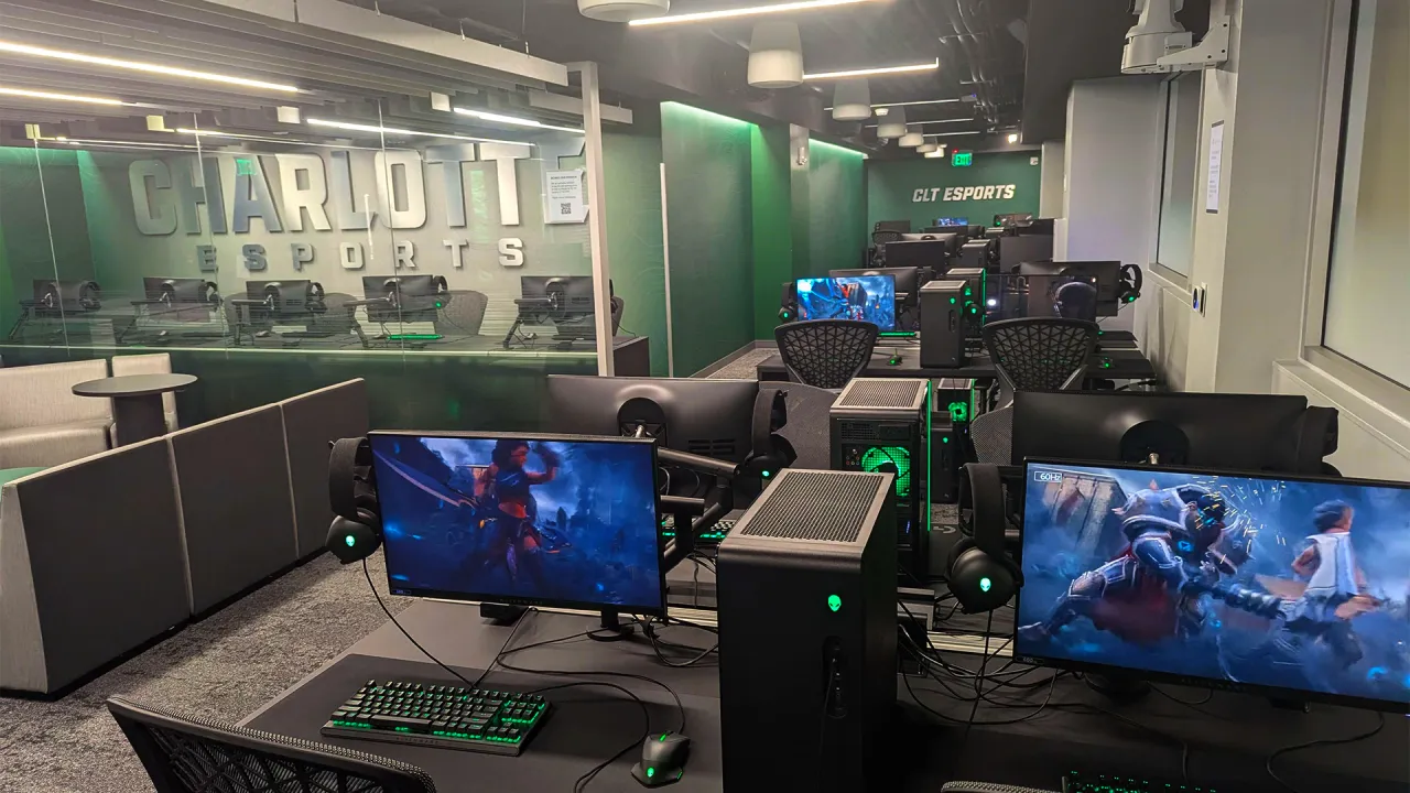 Esports arena photo of room layout 