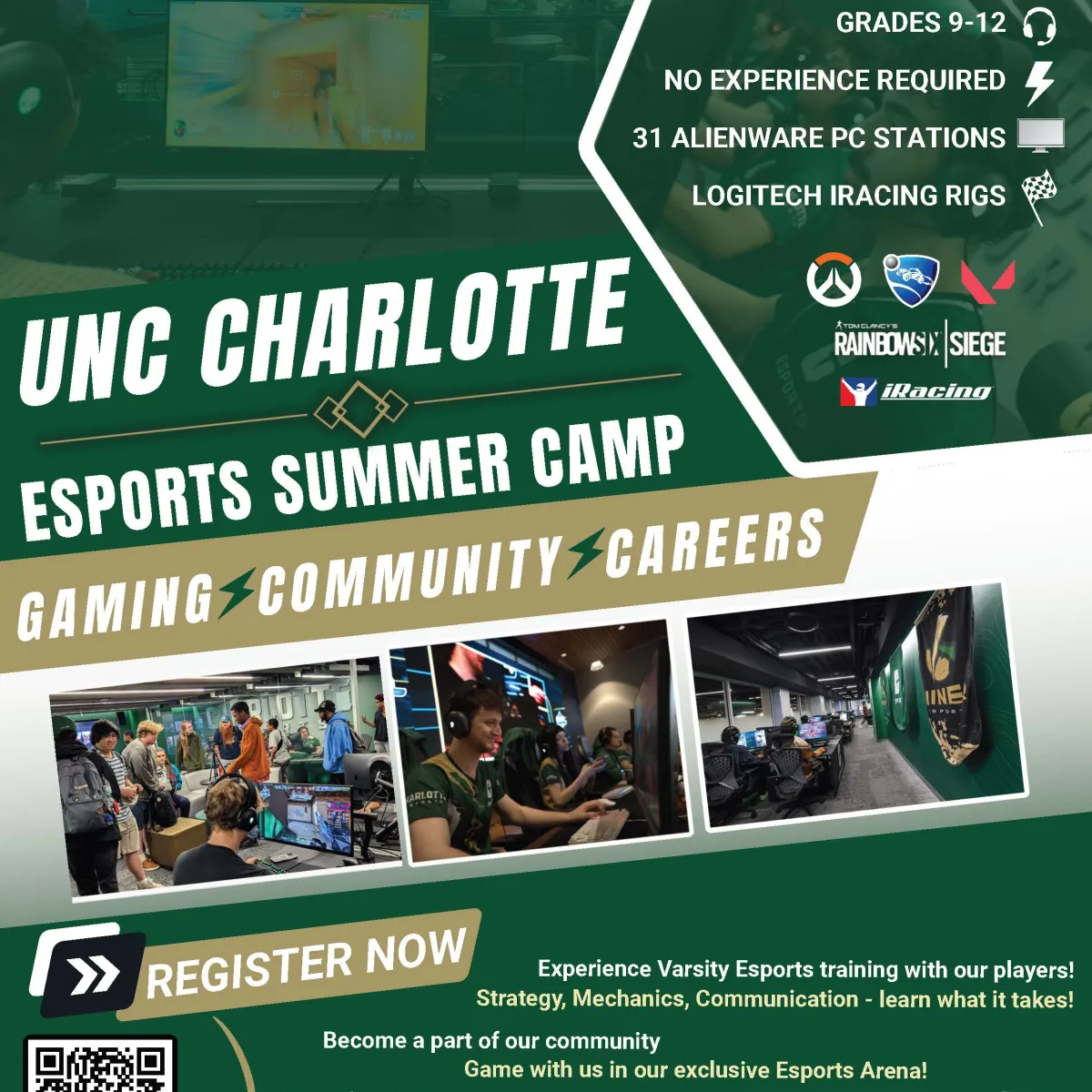 Esports Summer Camp Flyer